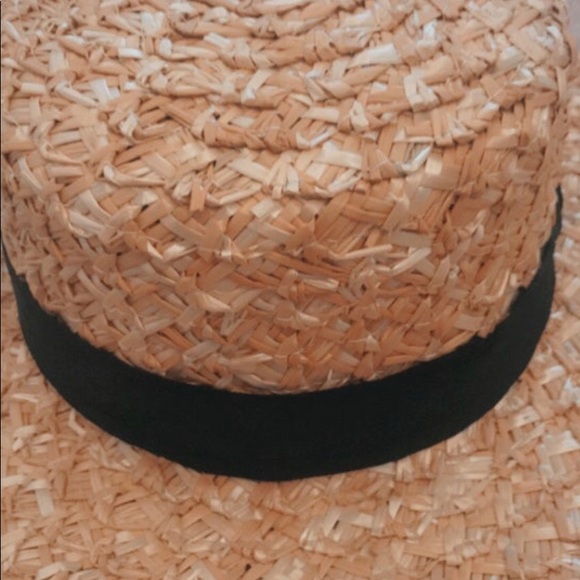 Vintage style Handwoven BOATER HAT - Picture 5 of 6